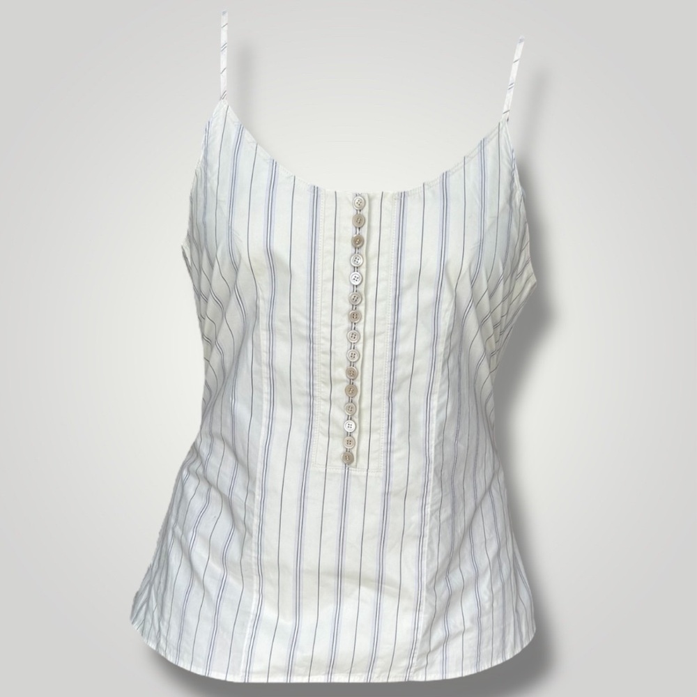Chloe Cream Striped Camisole